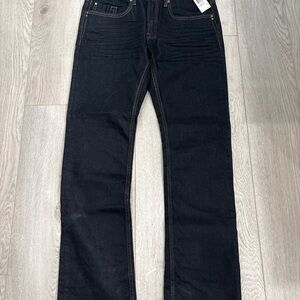 Buffalo David Bitton Men's Black Slim Straight Jeans